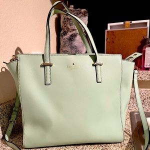 Kate spade medium size teal color purse